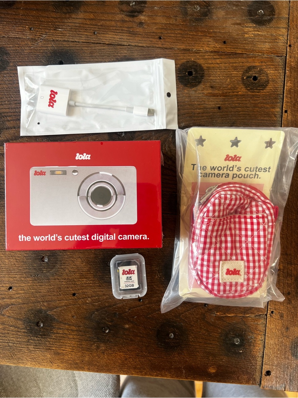 Lola Silver Digital Camera Bundle - NWT
